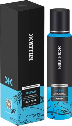 KILLER Ocean No Gas Deodorant Spray - For Men  (150 ml)