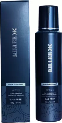 KILLER Wave No Gas Deodorant Spray - For Men  (150 ml)